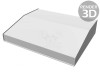 Carcasă Desktop Aluminiu 1456PL3BKBU