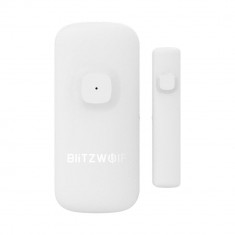 Senzor de contact pentru usa / fereastra BlitzWolf BW-IS2, Wi-Fi, Control ZigBee, Baterie 500 mAh SafetyGuard Surveillance foto
