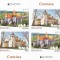EUROPA 2017 ,CASTELE,BLOC TIP I,2017,Lp.2142a, MNH ** ROMANIA.