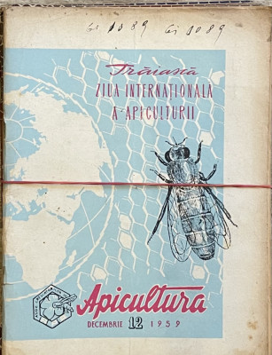 APICULTURA , REVISTA LUNARA (11 NUMERE), ANUL 1959 foto