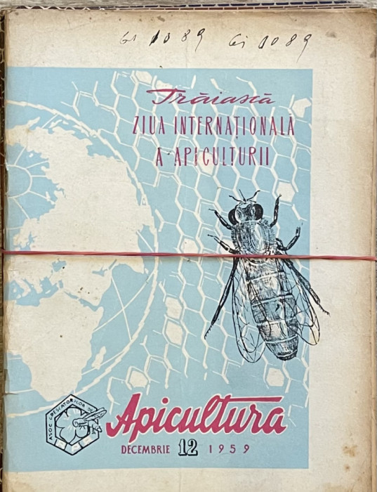 APICULTURA , REVISTA LUNARA (11 NUMERE), ANUL 1959