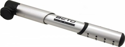 Pompa de mana, din aluminiu,lungime 23cm, vlava AV,DV,FV, culoare argintiu Cod:588080470RM foto