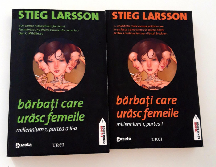 Stieg Larsson Barbati care urasc femeile Millenium 1