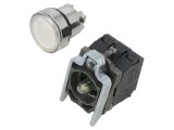 Comutator acționat prin apăsare 22mm 1 NC NO