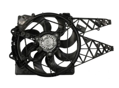 GMV radiator electroventilator Alfa Romeo Giulietta (940), 2010-, motor 1.4 TB Multiair, benzina, cu AC, 500 W; 400 mm; (2 +2) pini foto