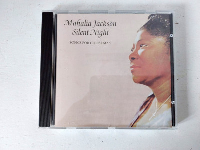 Mahalia Jackson &amp;ndash; Silent Night - Songs For Christmas, CD Jazz, Funk, Soul Gospel foto