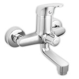 Baterie baie pentru cada / dus, Ferro One BFO1A, montaj aplicat, monocomanda, finisaj cromat
