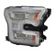 Far FORD F-SERIES, 11.2014-2017 model F150, partea Dreapta, TYC, LED; manual; argintiu; LED