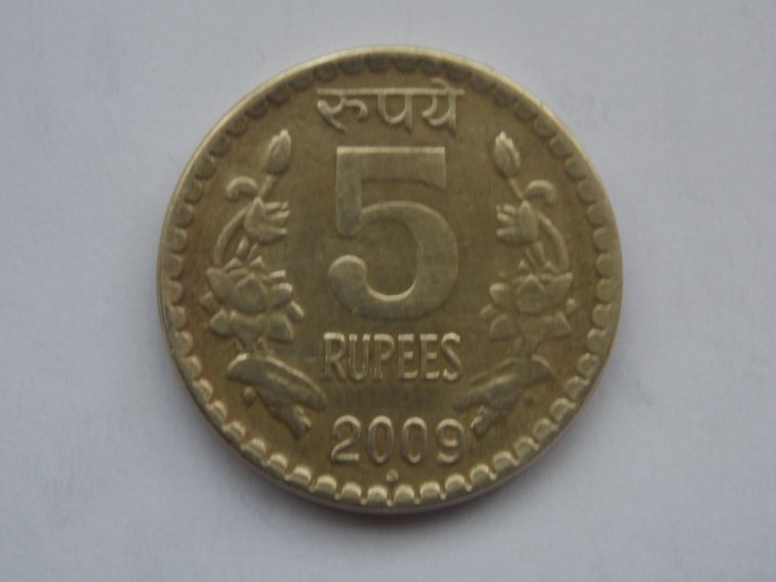 5 RUPEES 2009 INDIA