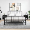 VidaXL Noptiere, 2 buc., negru, 40x30x50 cm, lemn compozit 826783