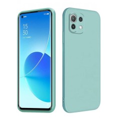 Husa silicon compatibila cu Xiaomi Redmi 11Lite 5G ; 11T Lite 5G Turcoaz