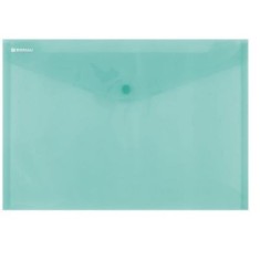 Mapa cu capsa, A4, verde transparent, PP, 180 microni (DN100653)
