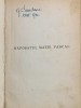 Raposatul Matei Pascal - Pirandello - din biblioteca lui Geo Dumitrescu