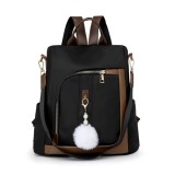 Cumpara ieftin Rucsac dama, Ophelina GT3682, antifurt, Negru