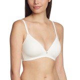 BED211-221 Sutien cu burete subtire si accesoriu intre cupe Pure Day P, bej nude, 70, Beedees By Triumph