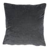 Cumpara ieftin Perna decorativa catifea gri Alita 45x45 cm