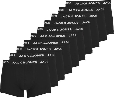 Set 10 perechi de boxeri pentru barbati JACK JONES Jacsolid Trunks, M - OUTLET foto