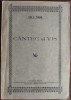 Ion V. Todea - C&acirc;ntec și Vis (Debut, 1937, Orăștie) + DEDICAȚIE/AUTOGRAF - Bibliofilie, Ediție Princeps, Versuri, Muzeul Orăștie