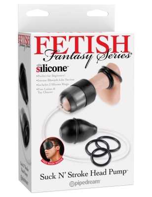 Pompa penis - Suck N&amp;#039; Stroke Head Pump foto