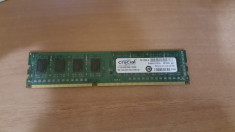 Memorie RAM Crucial 8GB 1GX64 DDR3 UDIMM 240 foto