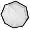 Softbox octogonal octobox 140cm cu deschidere tip umbrela montura Bowens