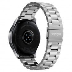 Curea otel inoxidabil Spigen Modern Fit Samsung Galaxy Watch 3 (45mm) / Galaxy Watch (46mm) Silver foto