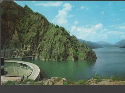 CPI B 11759 CARTE POSTALA - BARAJUL SI LACUL DE ACUMULARE DE PE ARGES foto
