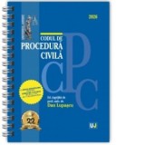 Codul de procedura civila, Ianuarie 2026. Editie spiralata, tiparita pe hartie alba - Dan Lupascu