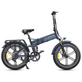 Bicicleta electrica pliabila Ulzomo Dunes 20 E-bike, motor 750W, 48V 16Ah, autonomie 120km, viteza maxima 40km/h**, Blue, 20&#039;&#039;