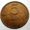 7.299 ROMANIA RPR 5 BANI 1955