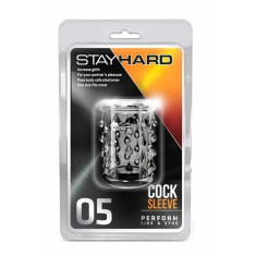 Stay Hard Cock Sleeve 05 - Manșon Penis Transparent, 5 cm