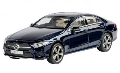 Macheta Oe Mercedes-Benz CLS 1:43 Albastru B66960543 foto