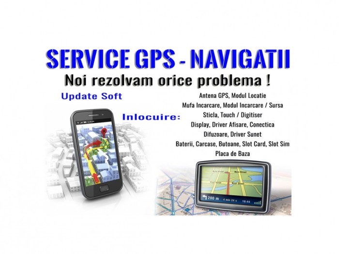 Service Navigatie GPS &ndash; actualizare harti Europa