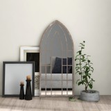 vidaXL Oglindă,nisip, 100x45 cm,fier, pentru utilizare &icirc;n interior