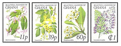 Ghana 1978 - Flori, flora, serie neuzata foto