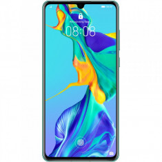 Smartphone Huawei P30, Dual Sim, 6.1 Inch OLED, Kirin 980, 6 GB RAM, 128 GB, Sistem Tri Camera, Android Pie, Aurora foto