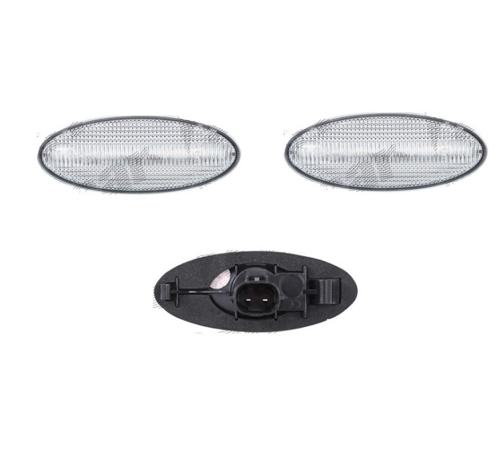 Set lampa semnalizare laterala TOYOTA AURIS (E15), 03.2007-04.2010; COROLLA (E14/E15), 03.2007-06.2010; RAV4 (XA30), 01.2006-02.2009; YARIS (XP90) HB