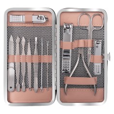 Trusa Manichiura SensoPRO Milano 12 piese - Powder Pink