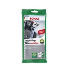 Servetele umede universale pentru suprafete din plastic cu efect mat, Sonax