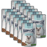 Cumpara ieftin Happy Cat Sensitive Magen &amp;amp; Darm / Stomac &amp;amp; Intestine 12 x 85 g