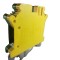 Clema pe sina bloc terminal 16mm &sup2; verde-galben 101A 42.5x54mm 690V