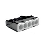 Clema derivatie Gerkon GCD2.5x5, 5 fire, 0.2 - 2.5 mmp, set 10 bucati