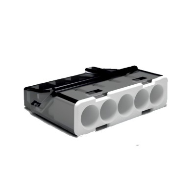 Clema derivatie Gerkon GCD2.5x5, 5 fire, 0.2 - 2.5 mmp, set 10 bucati foto