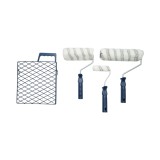 Set 3 trafaleti din poliester 10, 18 si 25 cm cu gratar, Breckner Germany