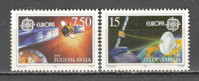 Iugoslavia.1991 EUROPA-Cosmonautica SE.774 foto