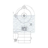 Alternator Seat Alhambra (710 711) 06.10-12.22; Skoda Superb 2 Estate (3t5) 10.09-05.15; Vw Passat B7 Variant (365) 08.10-12.15, Sharan (7n1 7n2) 05.
