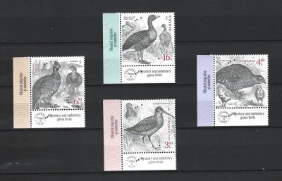 ROMANIA 2022 - VANATUL MIGRATOR SI SEDENTAR, TABS 1 DIN COALA, MNH - LP 2392 foto