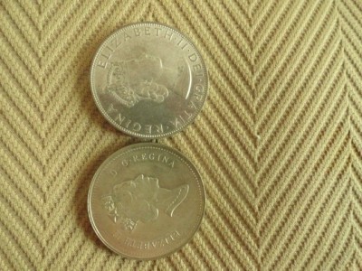 CANADA ARGINT UNC ! foto