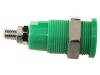 Conector Banane Verde 4mm 1kV 36A