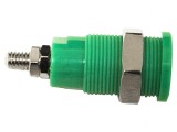 Conector Banane Verde 4mm 1kV 36A